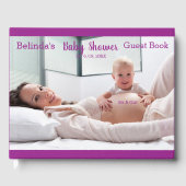 Magische regenboogBaby shower Collectie Gastenboek (Voorkant)