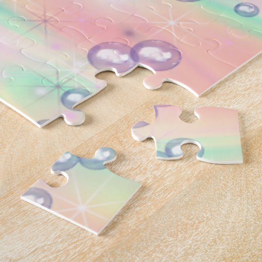 Magische regenboogbaby's legpuzzel (Zijkant)