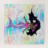 Magische regenboogbaby's legpuzzel (Horizontaal)