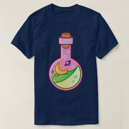 Magische regenboogbeweging Moerstersterren Spaargl T-shirt (Design voorkant)