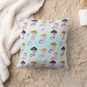 Magische regenboogbundels en Baby Zeemeermin Kussen (Deken)