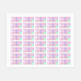 Magische regenbooglitter roze kleding van de Unico Labels