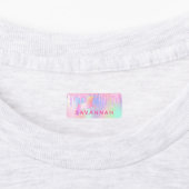 Magische regenbooglitter roze kleding van de Unico Labels (Aangebracht)