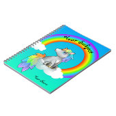 Magische regenboogschool  notitieboek (Linkerzijde)