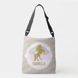 Magische  regenboogstang crossbody tas