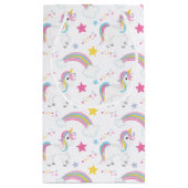 Magische regenboogunikorn klein cadeauzakje (Achterkant)