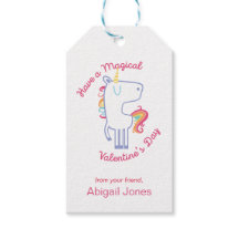 Magische regenboogunikorn-Valentijnsdag