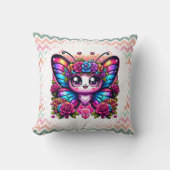 Magische regenboogvlinter kussen (Voorkant)