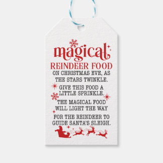 MAGISCHE RENDIEREN ETEN Een geschenk aan jou Cadeaulabel