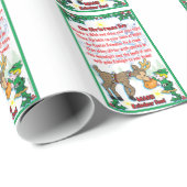 Magische rendiervoeding cadeaupapier (Rol Hoek)