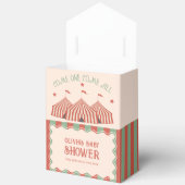 Magische Retro Carnaval Circus Baby shower Bedankdoosjes (Open)