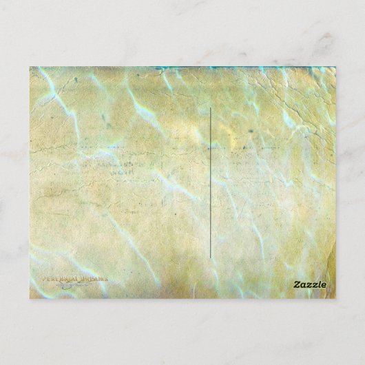 Magische rimpeling briefkaart (Achterkant)