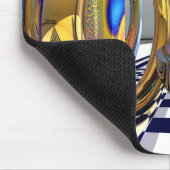 Magische ringmousepad muismat (Hoek)