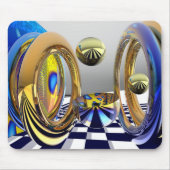 Magische ringmousepad muismat (Voorkant)