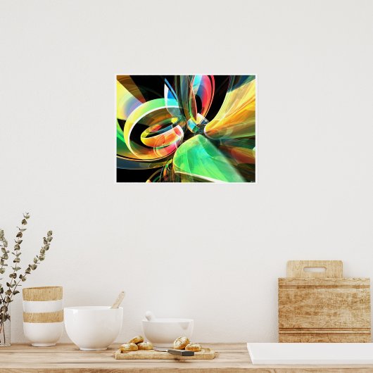 Magische Rings Poster (Keuken)