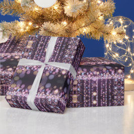 Magische roze achtergrond naam Persoonlijk Cadeaupapier