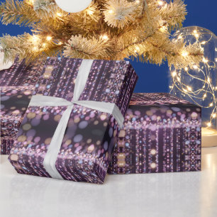 Magische roze achtergrond naam Persoonlijk Cadeaupapier