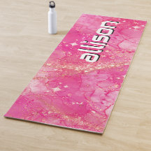 Magische roze achtergrond naam Persoonlijk 