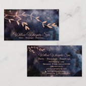 *~* Magische Roze Blauwgroen Sky Willow Tree Branc Visitekaartje (Voorkant / Achterkant)