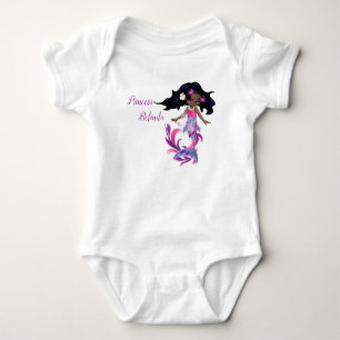 Magische Roze Draaikolk Zeemeermin Romper