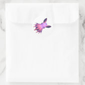 Magische Roze Dumbo Octopus Sticker - Neon Diepzee (Tas)