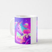 Magische Roze Eenhoorn Koffiemok (Voorkant links)