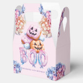 Magische Roze Paarse Halloween Night Sleepover Bedankdoosjes (Geopend)