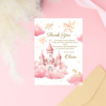 Magische Roze Prinses Baby Meisje Dank Je
