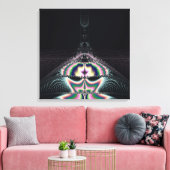 Magische ruimte canvas afdruk (Insitu (Woonkamer))