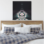 Magische ruimte canvas afdruk (Insitu (Slaapkamer))