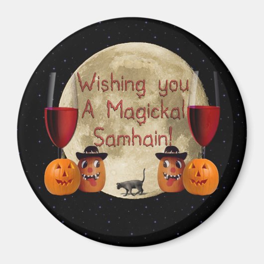 Magische Samhain Magneet (Voorkant)