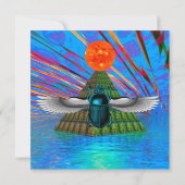 Magische Scarabee  Kaart (Achterkant)