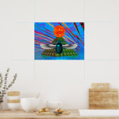Magische Scarabee Poster (Keuken)