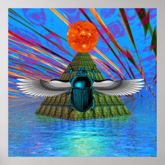 Magische Scarabee Poster (Voorkant)