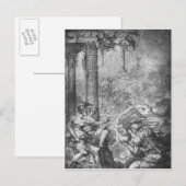 Magische scène briefkaart (Voorkant / Achterkant)