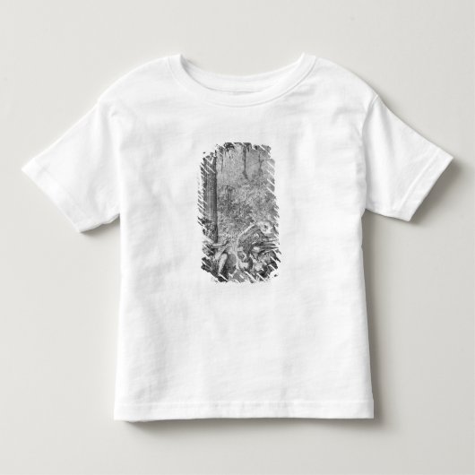 Magische scène kinder shirts (Voorkant)