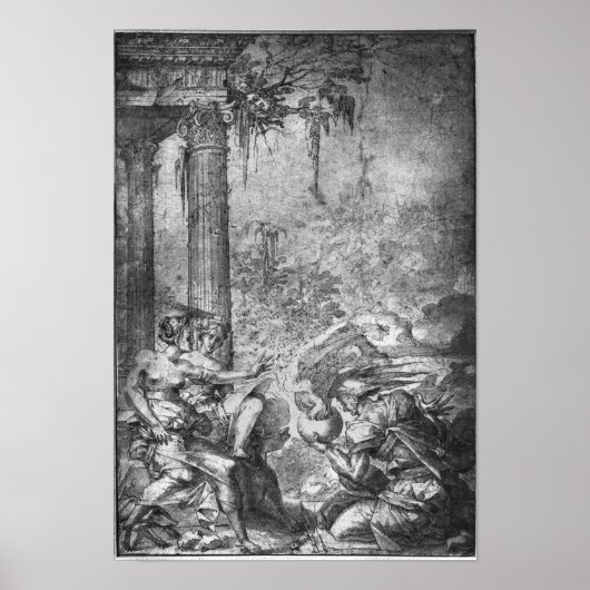 Magische scène poster (Voorkant)