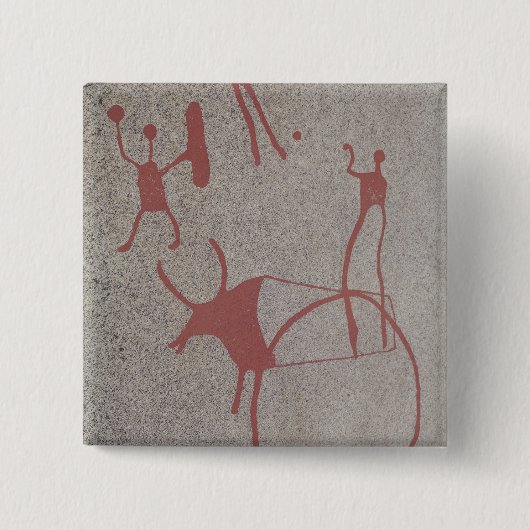 Magische scènes vierkante button 5,1 cm (Voorkant)