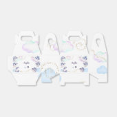 Magische schattige eenhoorns kinderen verjaardag bedankdoosjes (Uitgevouwen)