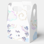 Magische schattige eenhoorns kinderen verjaardag bedankdoosjes (Geopend)