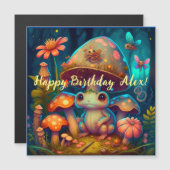 Magische schattige kikkerpaddenstoel (Voorkant / Achterkant)