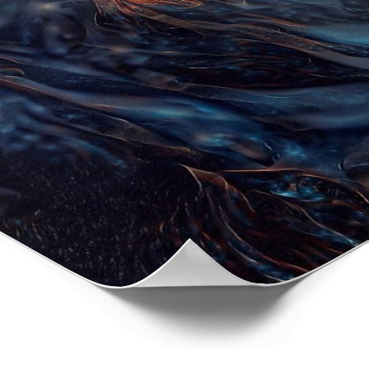 Magische schedel poster (Hoek)