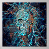 Magische schedel poster (Voorkant)