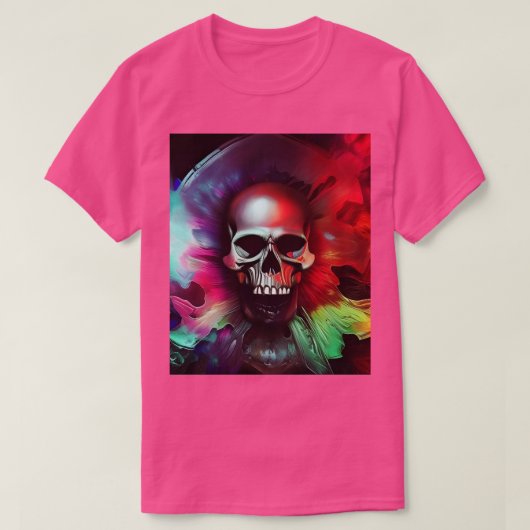 magische schedel t-shirt (Design voorkant)