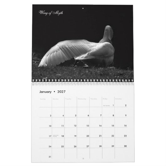 Magische scheuren 2011 kalender (Jan 2027)