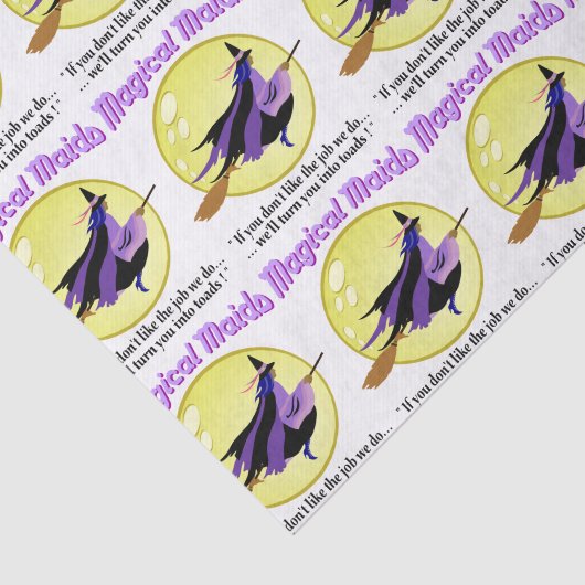 Magische scholieren met hoofddoekje tissuepapier (Detail)