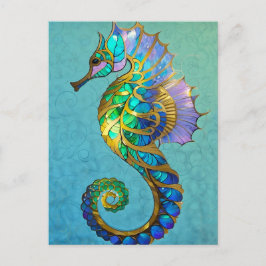Magische Seahorse briefkaart
