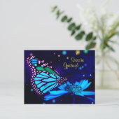 Magische seizoensgroeten ansichtkaart feestdagenkaart (Staand voorkant)