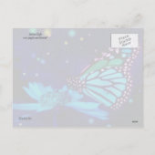 Magische seizoensgroeten ansichtkaart feestdagenkaart (Achterkant)