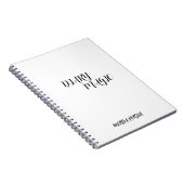 magische server minimalistisch notitieboek (Rechterzijde)